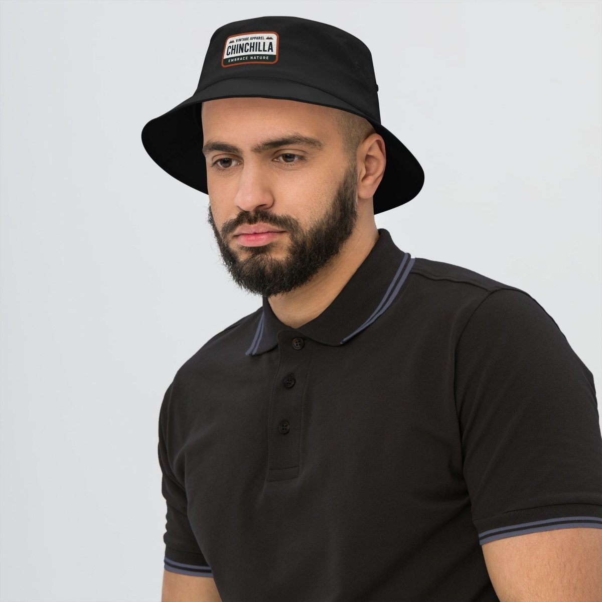 Chinchilla Apparel Old School Bucket Hat (Unisex) - Chinchilla Choons